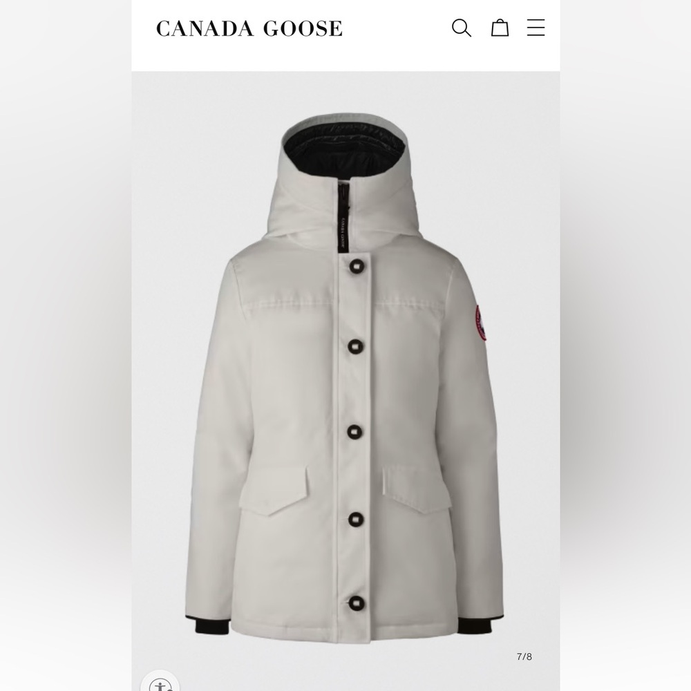 Lynnwood Parka Canada Goose. Size M. With tag.